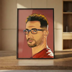 إطار خشبي مقاس 30×40 سم